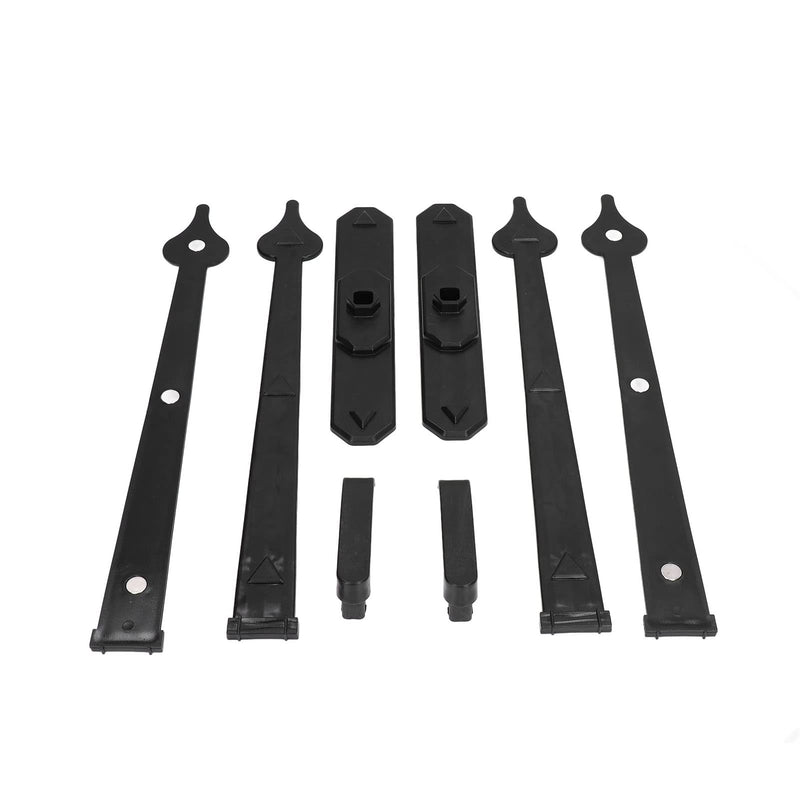 Garage Door Hardware Magnetic Door Handle, Magnetic Garage Door Hinges Handles American Style ABS Decorative Gate Hardware Accessory