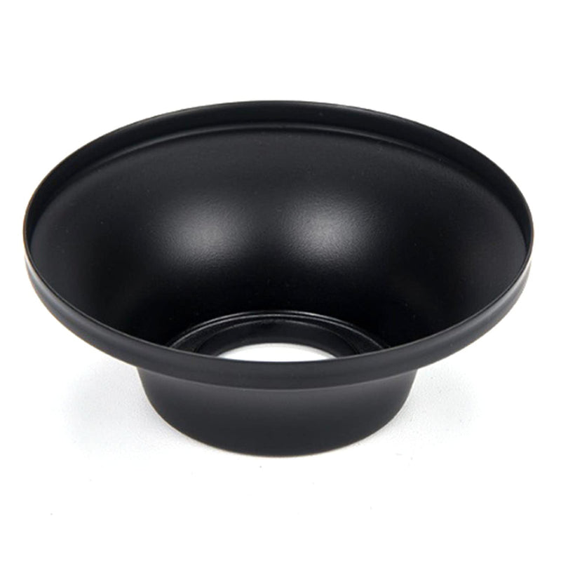 1/2" Stainless Steel IPS Bell Flange Matte Black 13/16 Opening x 2-3/4 OD Exterior Diameter
