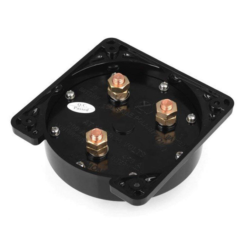 12V 24V Battery Selector Switch Rated 300A 450A Intermittent Marine Boat Heavy Duty Battery Disconnect Switch for Boats