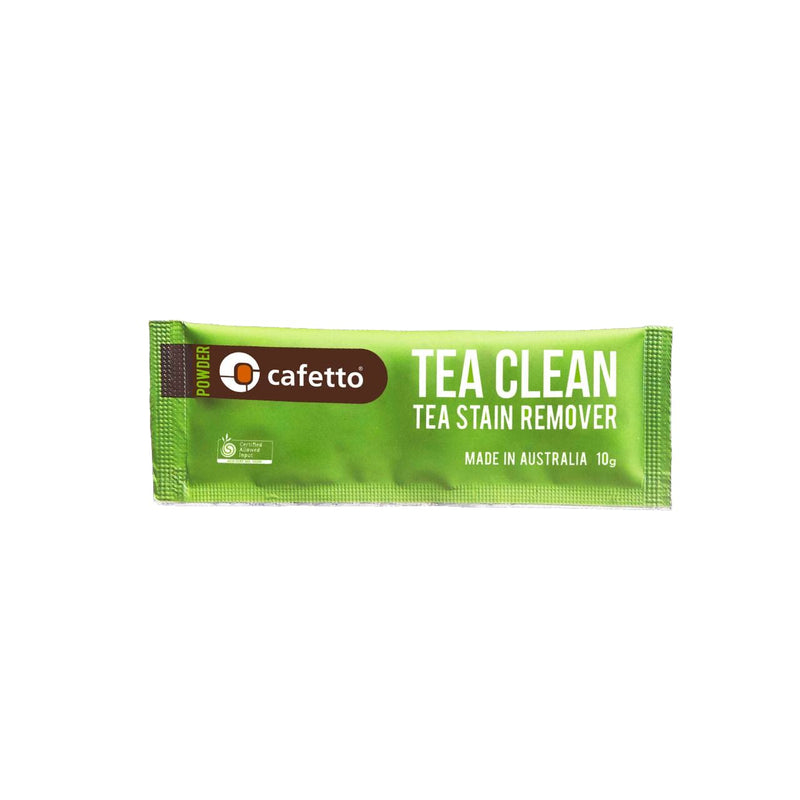 Cafetto Organic Tea Maker Cleaner Pack of 12x10g Sachets – Coffee and Tea Stain Remover - Cleaner for Breville, Keurig, Delonghi, Nespresso and Other Brands Teapots and Tea Cups - Descaling Solution 4.23 Ounce (Pack of 1)