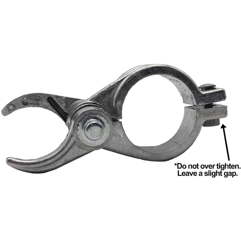 1-7/8" (2") x 1-3/8" Durable Chain Link Spring Loaded Gate Closer. 1-7/8" x 1-3/8" Each