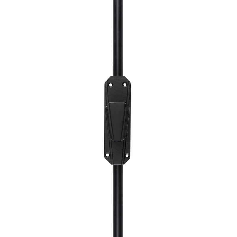 A29 Hardware 2 Feet Classic Style Iron Cremone Bolt for Cabinets, Black Powder Coat Finish Octagon BPC