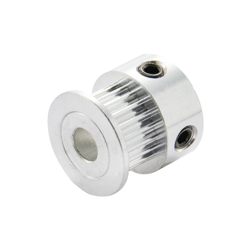 GT2 Timing Pulleys 20 Teeth 5mm Bore 6mm Width for 3D Printer 2mm Pitch Aluminum Timing Belt Pulley Wheel with Allen Wrench (Pack of 5Pcs) 6mm Belt 20T 5MM Bore