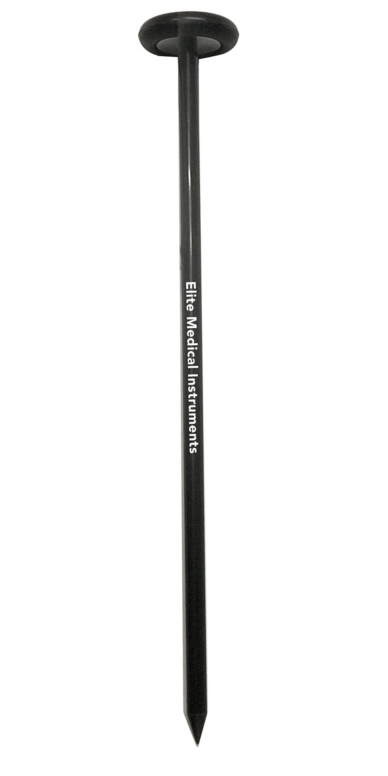 EMI Deluxe Queen Square Neurological Reflex Hammer (EIH-781 Black) with Pointed tip for Superficial responses Deluxe Queen Square Hammer (Black)