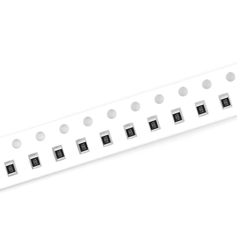 Chanzon 100pcs 0805 SMD Resistor 1K Ω ohm 1/8W 0.125W ±1% Tolerance Thick Film 1KR SMT Chip Resistors Rohs Certificated [0805SMD04] 1K ohm