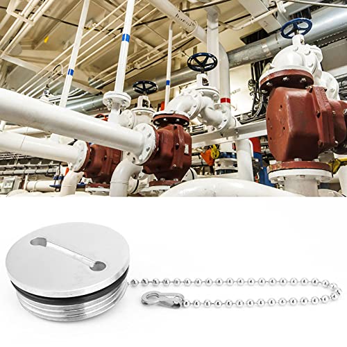 Fuel Cover, Boat Fuel, 316 Stainless Steel Polished Marine Boat Fill Port Marine Hardware