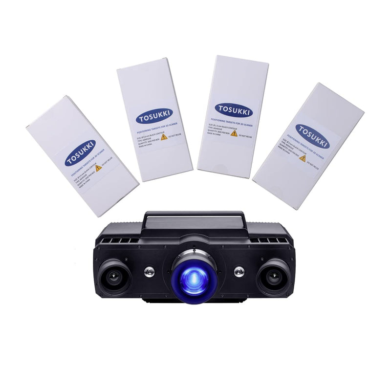 3mm/2mm/1.5mm/1mm/0.8mm/0.4mm Adhesive Positioning Targets for 3D Scaner（3000 PER Box） (Ø3mm) Ø3mm