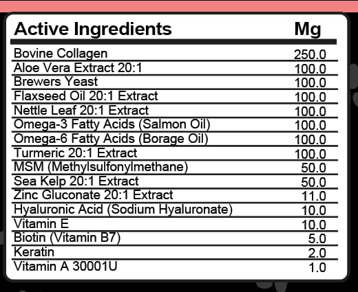 Salmon Oil Omega 3 Fish Oil for Dogs Skin and Coat Supplement | Dog Collagen Aloe Vera Biotin Keratin Flaxseed Nettle Leaf Sea Kelp Hyaluronic Acid Brewers Yeast Vitamin A -Coat Goat by Clean Pets 60 Count (Pack of 1) - PawsPlanet Australia