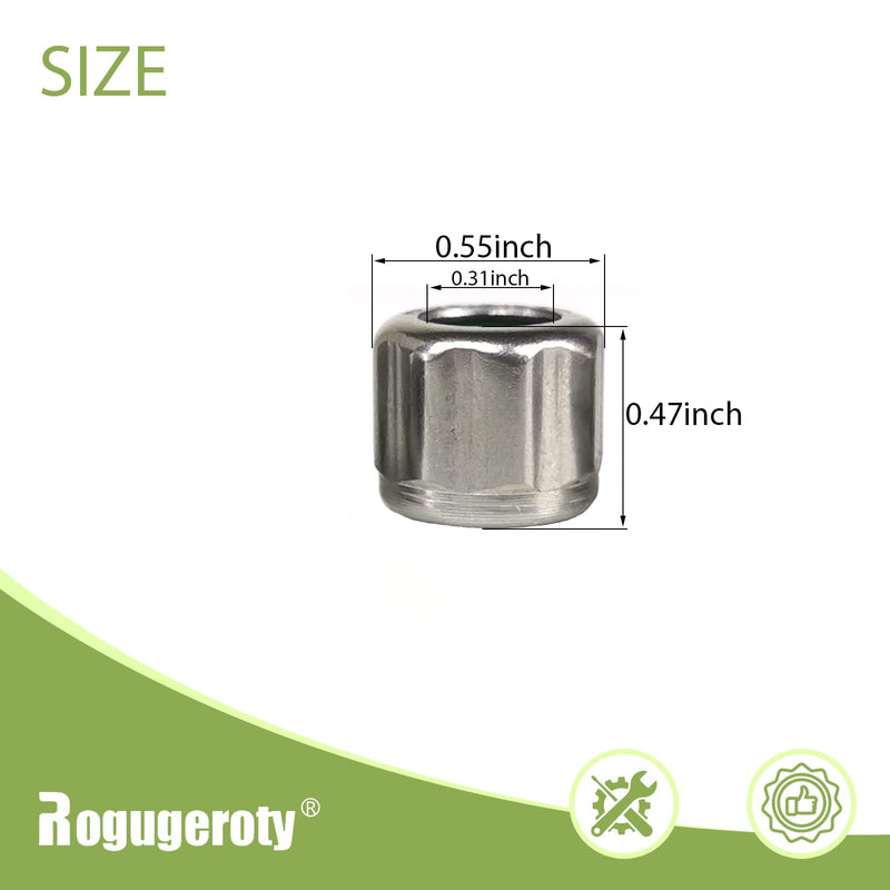 One Way Bearing HF081412 Needle Roller Bearings 8 mm Bore 14 mm OD 12 mm Width mop Bearing (2PCS)