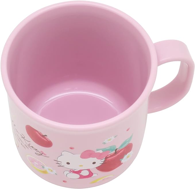 OSK Children's Cup Hello Kitty Fruit Plastic Cup Made in Japan C-1 Pink - NewNest Australia