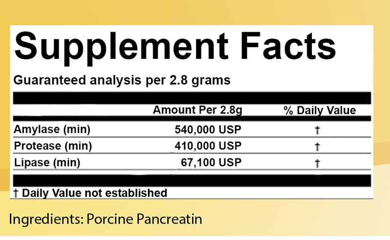 | Pancretase Digestive Enzymes | 10x Pancreatin | Pancreatin for Dogs and Cats | Pancreatic Enzyme | Great for Pets with EPI - PawsPlanet Australia