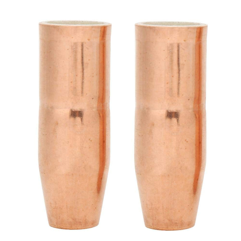 2pcs 169-724 MIG Welding Nozzles 1/2" Recessed Tip Fit for M25 M40 Gun