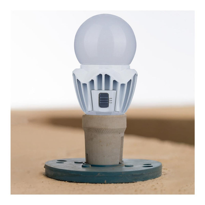 Satco 2 Pack 20 Watt LED A21 Light Bulbs S28737, High Lumen Output, 2700K/4000K/5000K CCT Selectable, E26 Medium Base, White Finish, 120V-277V, Ideal for Wide Areas, Commercial, Residential