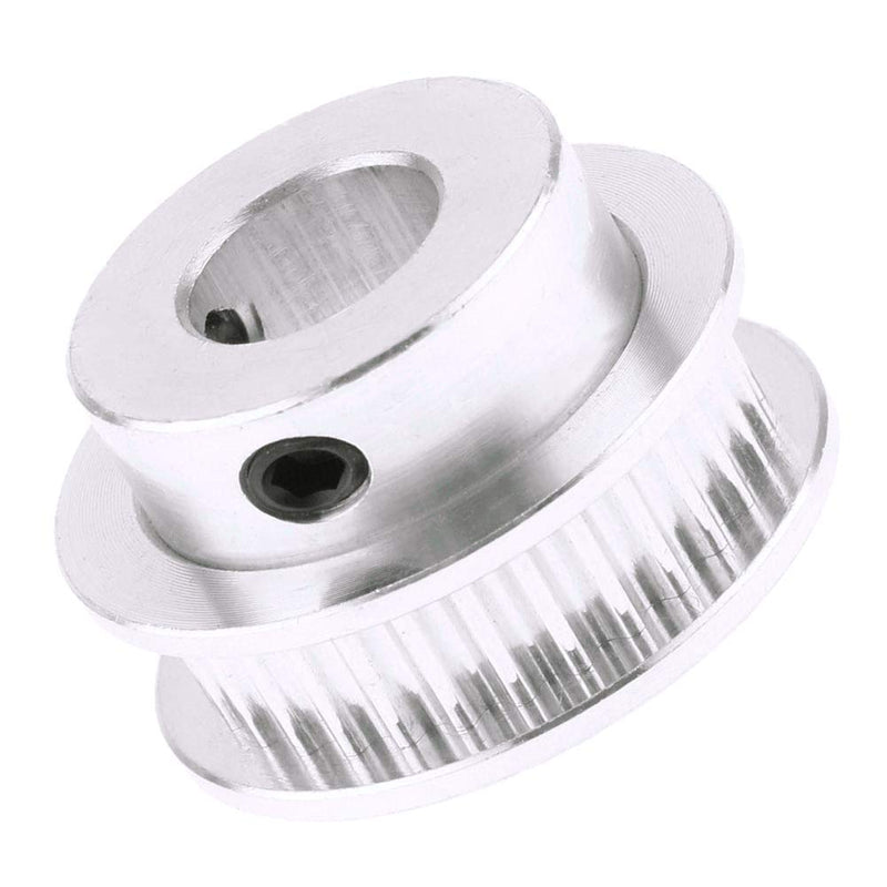 2PCS GT2 Timing Belt Pulley Synchronous Wheel Aluminum Alloy Timing Pulley 3D Printer Parts for 6mm Width Timing Belt (40 Teeth Bore 8mm) 40 Teeth Bore 8mm 2