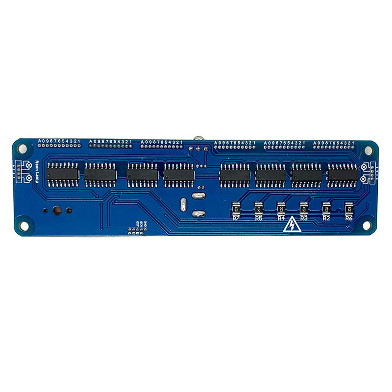 Nixie Tube Clock Remote Control Board Motherboard PCBA Kits 6-Bit Digital Clock Fit for IN-12 IN-14 in-1 IN-18 QS30-1 Vacuum Tube, Handmade DIY Retro Desk Clock, NO Tubes 4.75x1.26x 0.55 inches