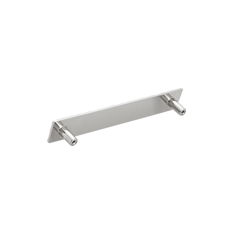 Amerock | Cabinet Pull | Polished Nickel | 6-5/16 inch (160 mm) Center to Center | Kamari | 1 Pack | Drawer Pull | Drawer Handle | Cabinet Hardware 6-5/16 Inch (160 mm) Center-to-Center