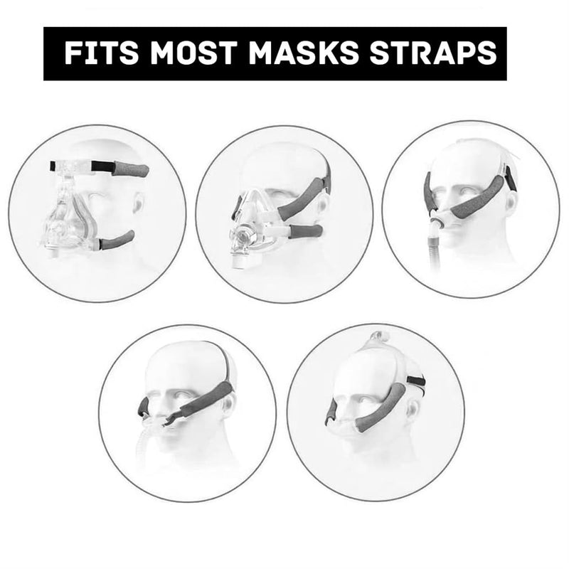 Cpap Strap Covers 6 Pack Cpap Mask Cover Universal Cpap Strap Cushions Cpap Strap Comfort Pad Cpap Headgear Pads Compatible with Full CPAP Mask for Reducing Red Marks