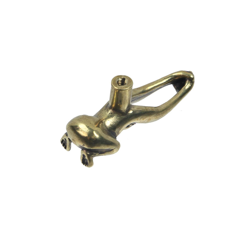 T Tulead 4PCS Brass Monkey Pull Knobs Animal Shape Furniture Pull Hnadle Knob Antique Cabinet Hardware Bronze, for Drawer Wardrobe Bookcase