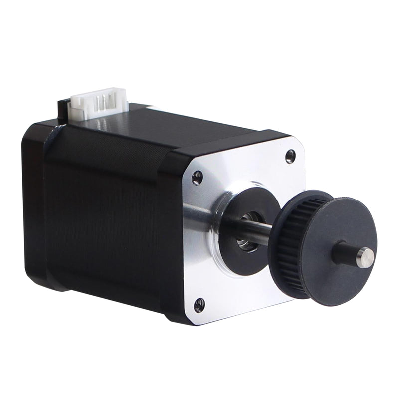 FYSETC Crealty K1 Max Motor Replacement - K1 42-60 Stepping Motor: Nema 17 Stepper 42x60mm Body 1.8 Stepper Angle 2.0A 2 Phase with Synchronous Belt Wheel Pulley for X Y Axis 3D Printer Accessories