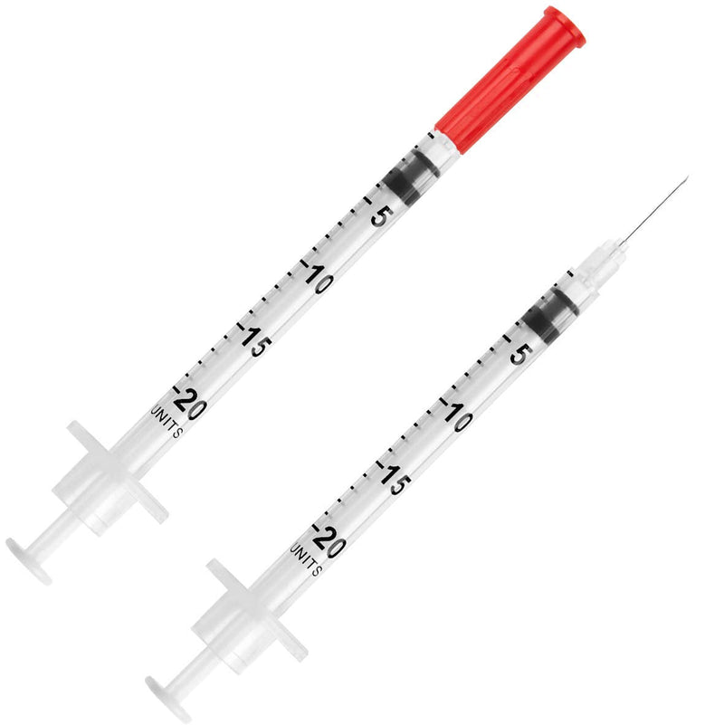 UltiCare VetRx U-40 UltiGuard Safe Pack Pet Insulin Syringes 1/2cc, 29G x 1/2", 100 ct