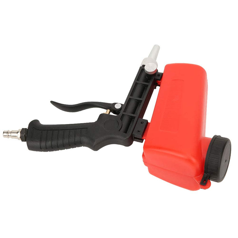 Mini Air Sand Blaster Portable Sandblaster Handheld Gun, Gravity Feed with 1/4in Air Inlet