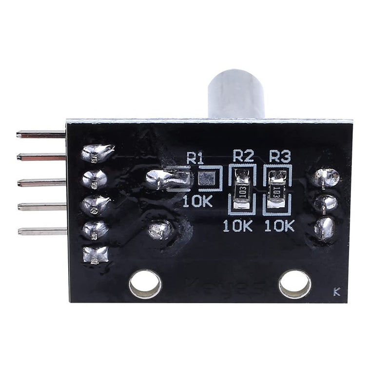 Teyleten Robot KY-040 Rotary Encoder Brick Sensor Module Switch Development 360 Degrees with Knobs Cap for Arduino AVR PIC 5pcs - NewNest Australia