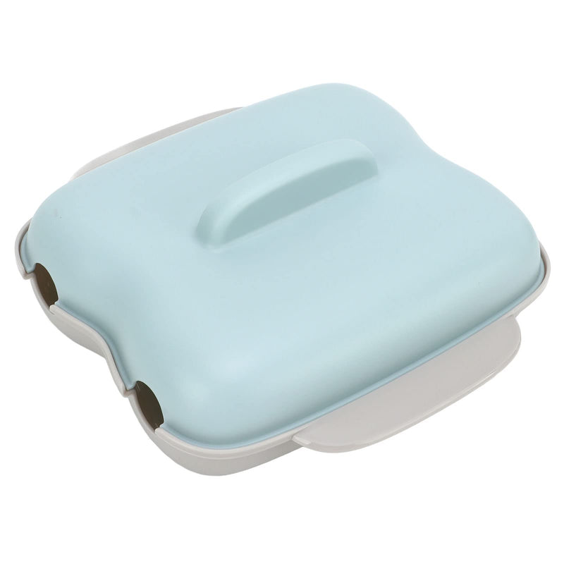 Microwave Corn Cooker, Microwave Corn Steamer Airtight Lid Steams Food Grade PP No BPA Microwavable Portable for Delicious Dorm Small Kitchen(Blue) blue