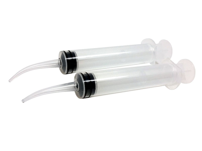 3D Dental CS12 US-12 Curved Tip Utility Syringe, Pack of 50