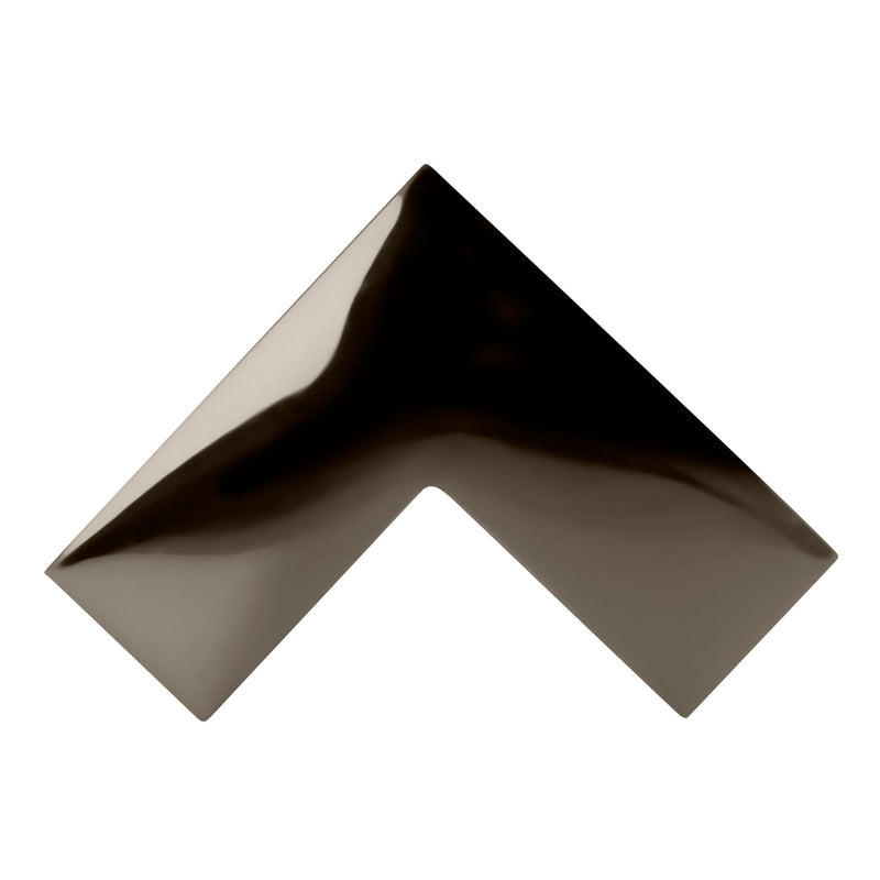 CRL Polished Nickel 90176; "Sleeve Over" Glass Clamp