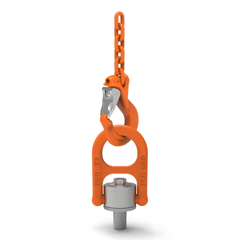Eye Bolt M12x 20 Max Load 1 Tons Metric Thread Universal Swivel Hoist Rings 360°Rotation Made of Alloy Steel, Tensile Strength > 1080MPa (M12 x 20) M12 x 20