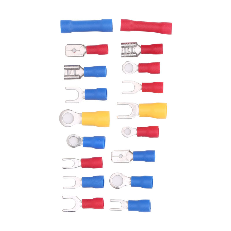 Wire Connector Kit, Crimp Terminal Kit Cold‑Pressed 520Pcs Easy to Install for Professional Use for Industry