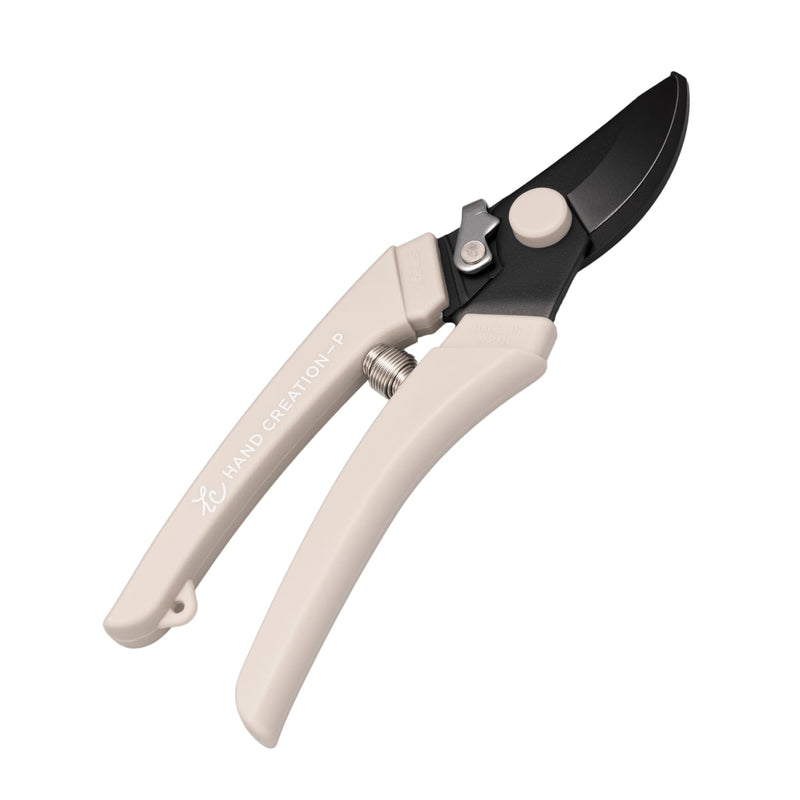 Japanese Hand Pruners Black Blade - Sakagen Hand Creation, Premium Fluorine-Coated Anti-Wear Pruning Shears for Flowers & Gardening, Made in Japan, P-180 (Moss Green) Moss Green