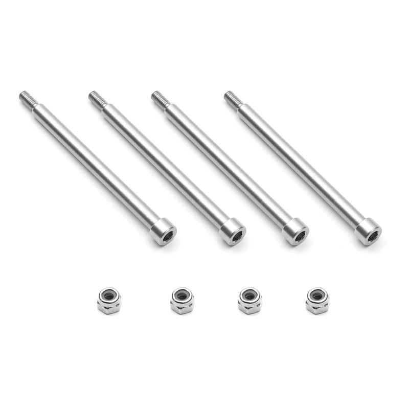 4X Threaded Hinge Pin 4x56mm for X-MAXX 8S 77086-4 XRT 8S 78086-4 Upgrade Parts