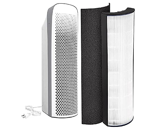 Nispira 2-in-1 True HEPA Replacement Filter PETWRFIL For Pure Enrichment PureZone Elite 4-IN-1 Tower Air Purifier PEAIRTWR (Pack of 1) 5.3" x 17.8" x 2.4"