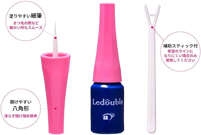 Ledouvre 0.07 fl oz (2 ml), Double Layer, Teardrop Bag, Coating Type, Waterproof Type, Bangs - NewNest Australia