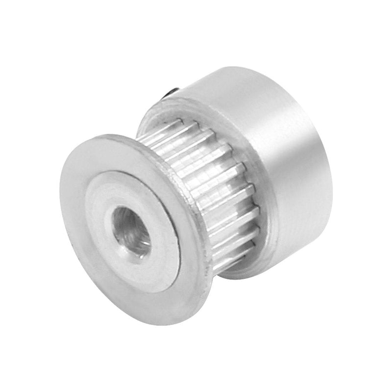uxcell Aluminum MXL 20 Teeth 4mm Bore Timing Belt Idler Pulley Flange Synchronous Wheel 6mm Belt for 3D Printer CNC