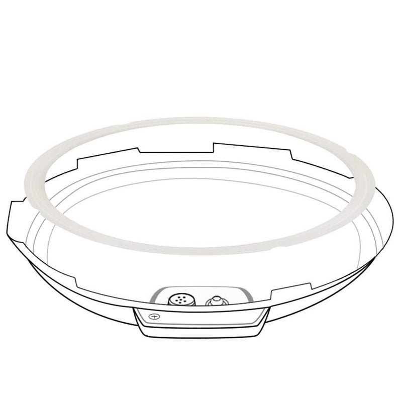 Original Sealing Ring for Crock Pot 8 Quart Power Cooker - Replacement Silicone Gasket Seal Rings for 8 Quart Pressure Cooker Crock-Pot 8 Qt [SCCPPC800-V1] Model Accessories Parts 2-Pack 8Qt -2Pack - NewNest Australia