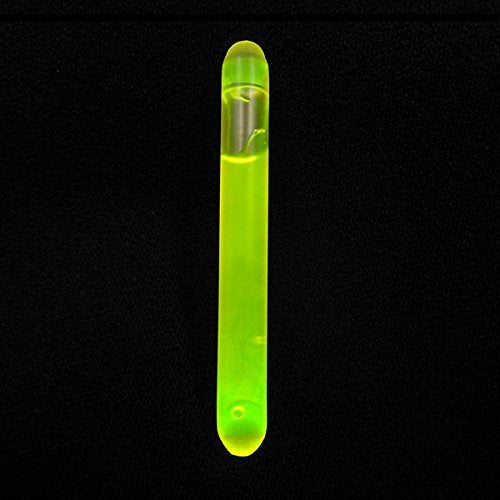 Cyalume ChemLight Mini Light Stick, Military Grade, 4 Hours Duration, 2 Inches, 50 Pack Green