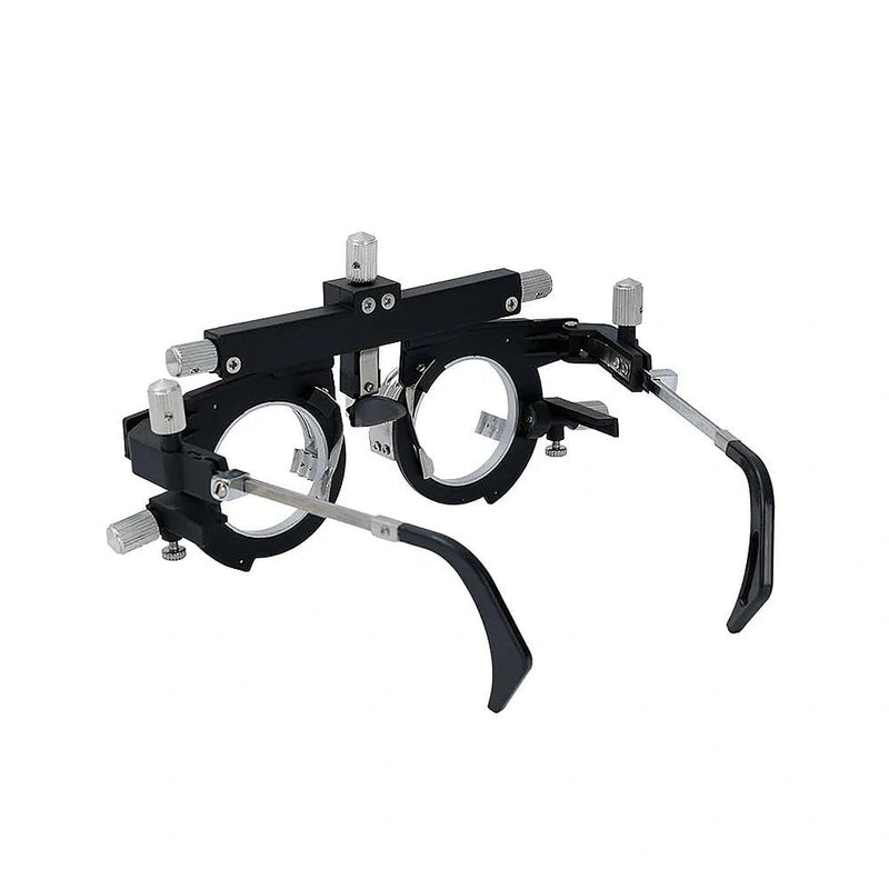 Optical Trial Lens Frame Adjustable Optometry Trial Frame with 360° Rotation & Wide Fit