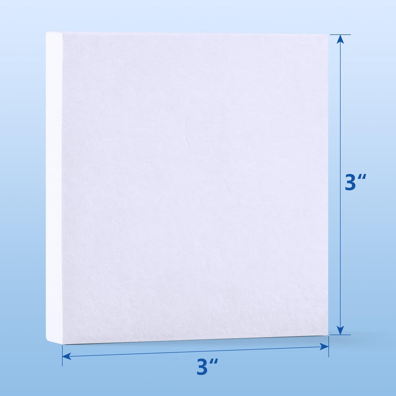 JMU 50 Sheets Dental Mixing Pads 3"x 3", 2 Sides Disposable Lab Mixing Papers, Small 3" x 3" (Small)