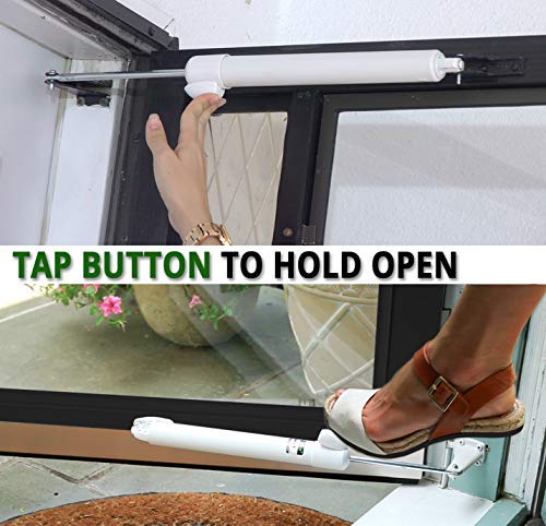Touch 'n Hold Smooth - Heavy Duty Door Closer System (Black) Black - NewNest Australia