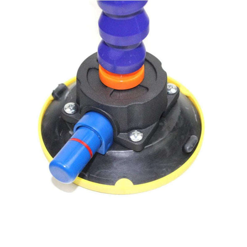 4.5 Inch Rubber Vacuum Suction Cup with Polycarbonate Accessory Mount (4.5" Suction Cup)