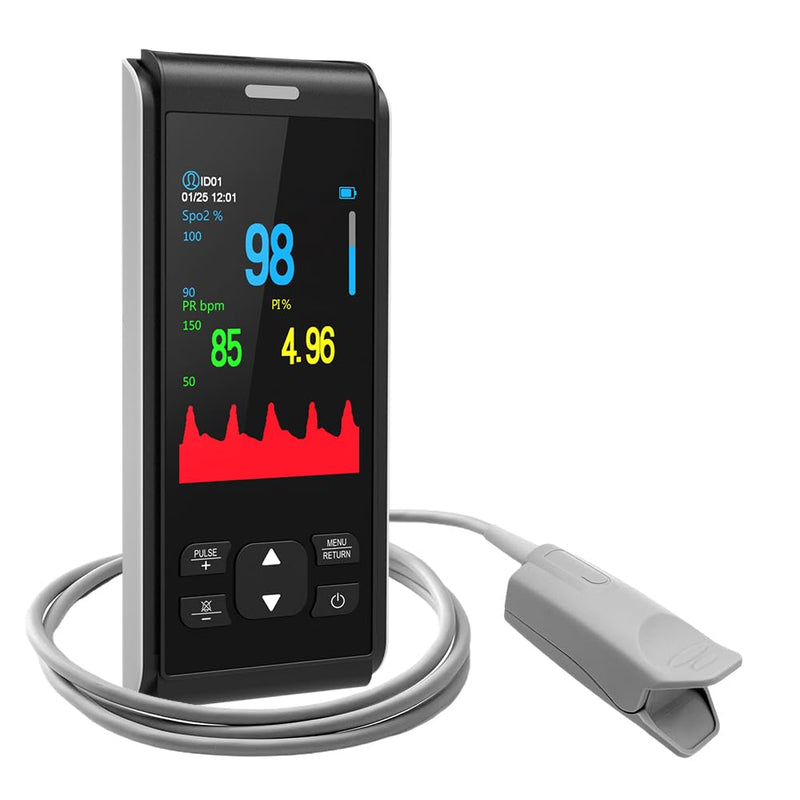 Adult Pulse Oximeter Probe - Compatible with MugaTree Handheld Pulse Oximeter Overnight Oxygen SpO2 Heart Rate Monitor