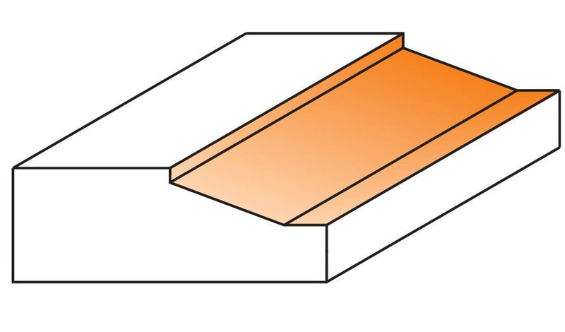 CMT 890.512.11 Horizontal Raised Panel Bit, 1-7/8-Inch Diameter, 1/2-Shank