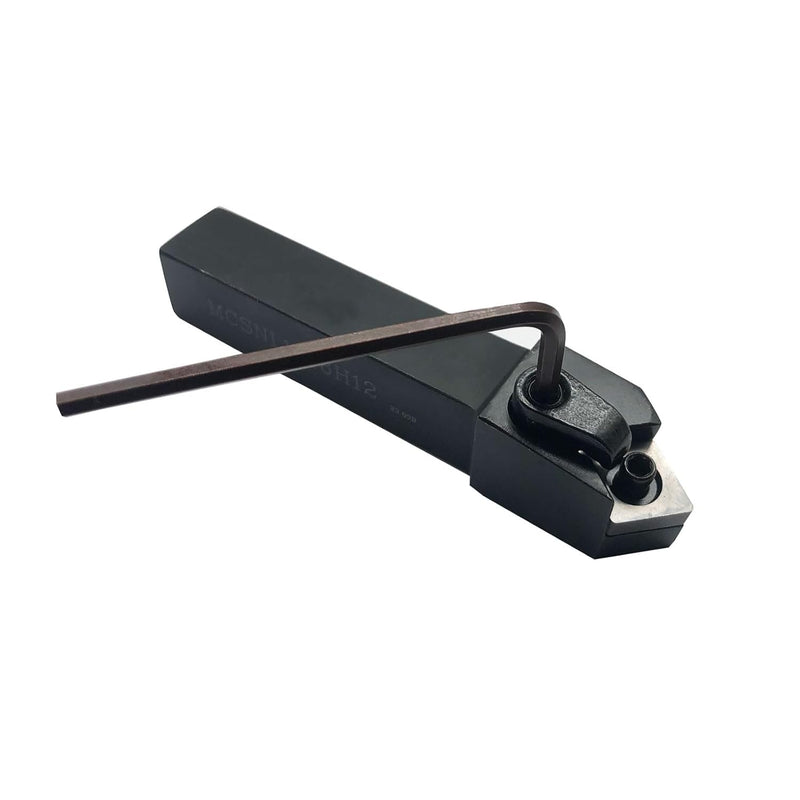 1 pcs MCSNL1616H12 Lathe Turning Tool Holder + 10pcs CNMG120408-MA VP15TF Carbide Insert Turning Tips Tool