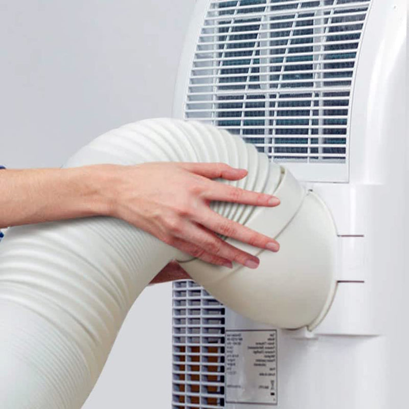 Air Conditioner Hose, Portable Exhaust Vent Hose with 5.1 Inch Diameter - Clockwise, with Length up to 80" 5.1" - Clockwise