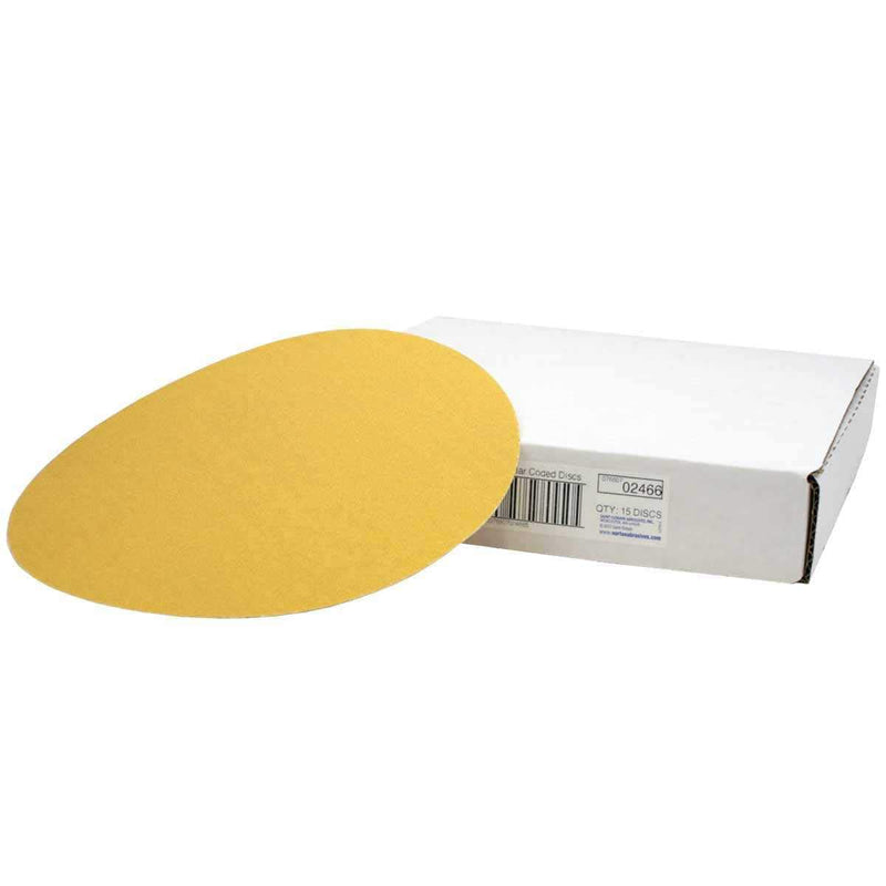 Norton 9-Inch Sanding Discs for 7800 Drywall Power Sander (180 Grit - 15 Pack)
