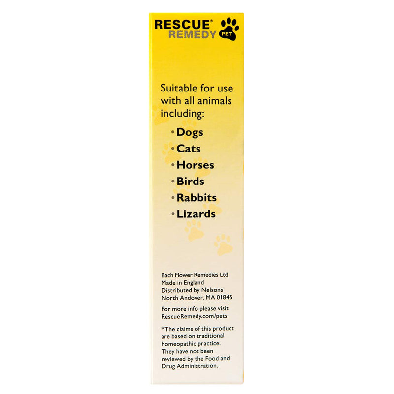 Bach Flower Essences Rescue Remedy Pet 20 Ml (2 Pack) - PawsPlanet Australia