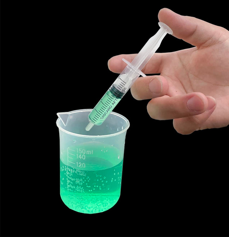 5ml Syringe for Liquid, Oral, Scientific Labs, Measurement, Dispensing, with Cap- 3 Pack 5ml Syringes 3.0