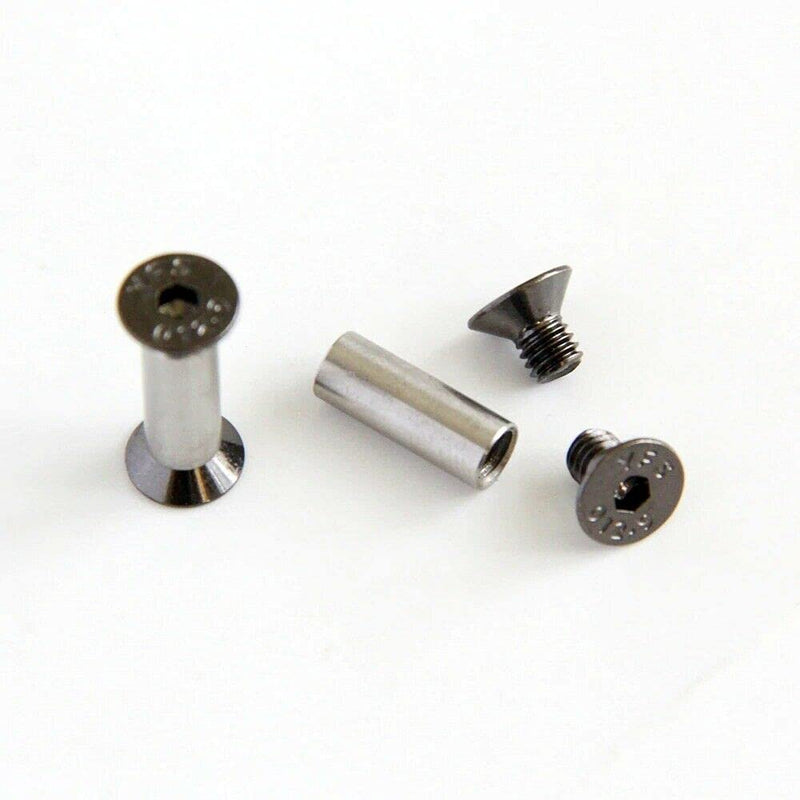 10pcs Knife Handle Bolt Rivets Screw Fastener Nut DIY Material US